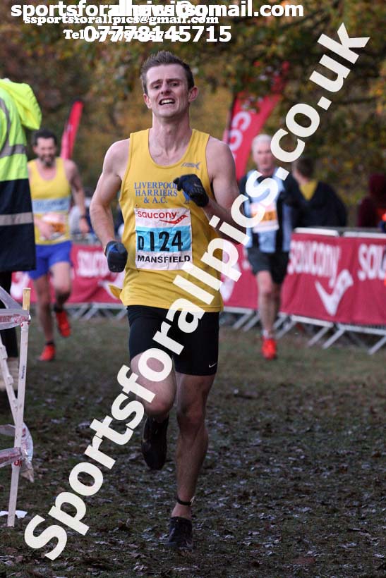 Senior mens National Cross Country Relay, Berry Hill Park, Mansfield. Photo:  David T. Hewitson/Sports for All Pics
